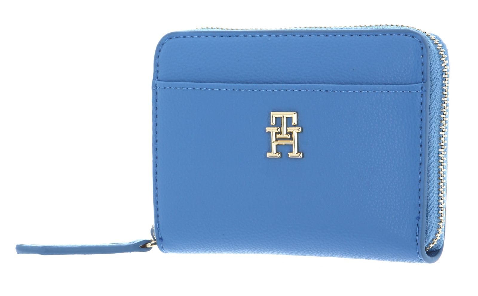 Кошелек TOMMY HILFIGER Tommy Life Medium Zip Around Sky Cloud, фото №1