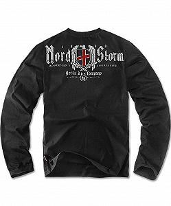 Dobermans Aggressive Лонгслив Nord Storm LS67BK XL - Фото 1