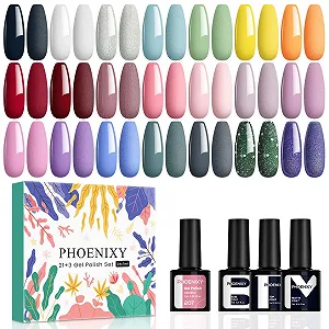 Гель-лак Phoenixy Набор 21 + 3 цвета - Фото 1