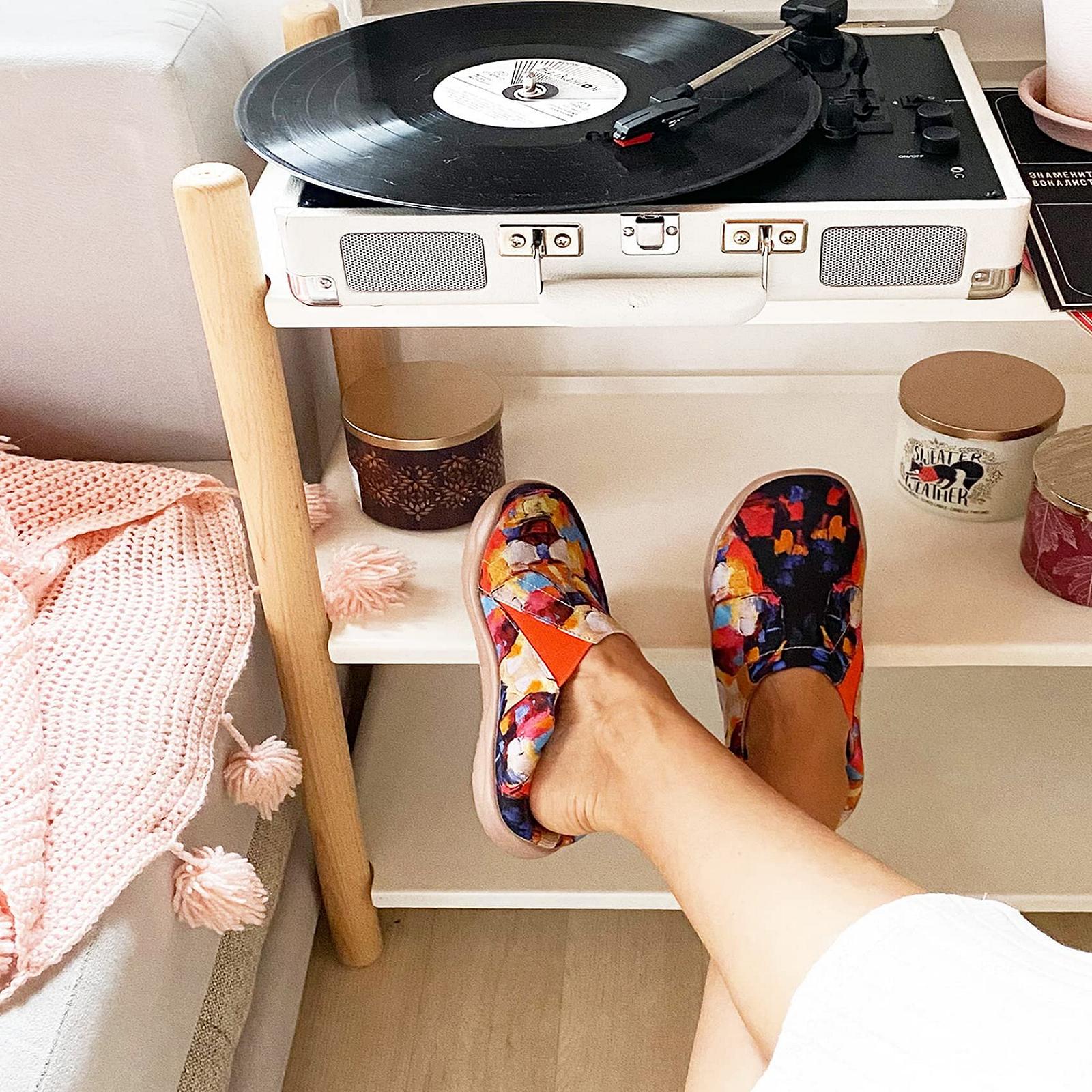 Трекинговые слипоны UIN Женские, Красный, фото №3