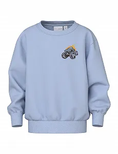 Толстовка NAME IT Boys Nmmvildar LS Nreg Sweat Bru - Фото 1