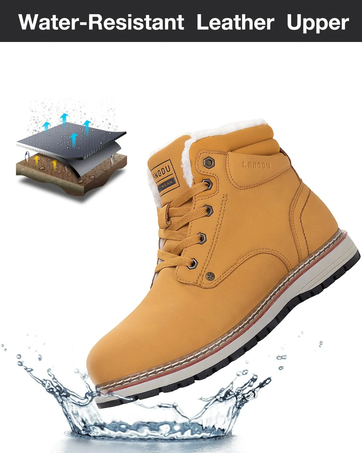 Зимові Чоботи LANGDU, фото №3