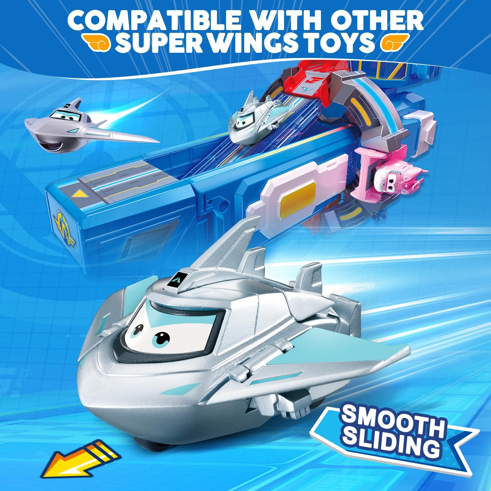 Трансформер Самолет Super Wings Traver, 2 в 1, 5 см, фото №3