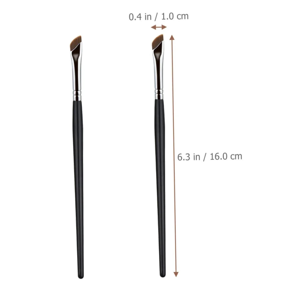 Кисти MAGIGLULU для бровей скошенная Тонкая, фото №5 Кисти MAGIGLULU для бровей скошенная Тонкая, фото №5