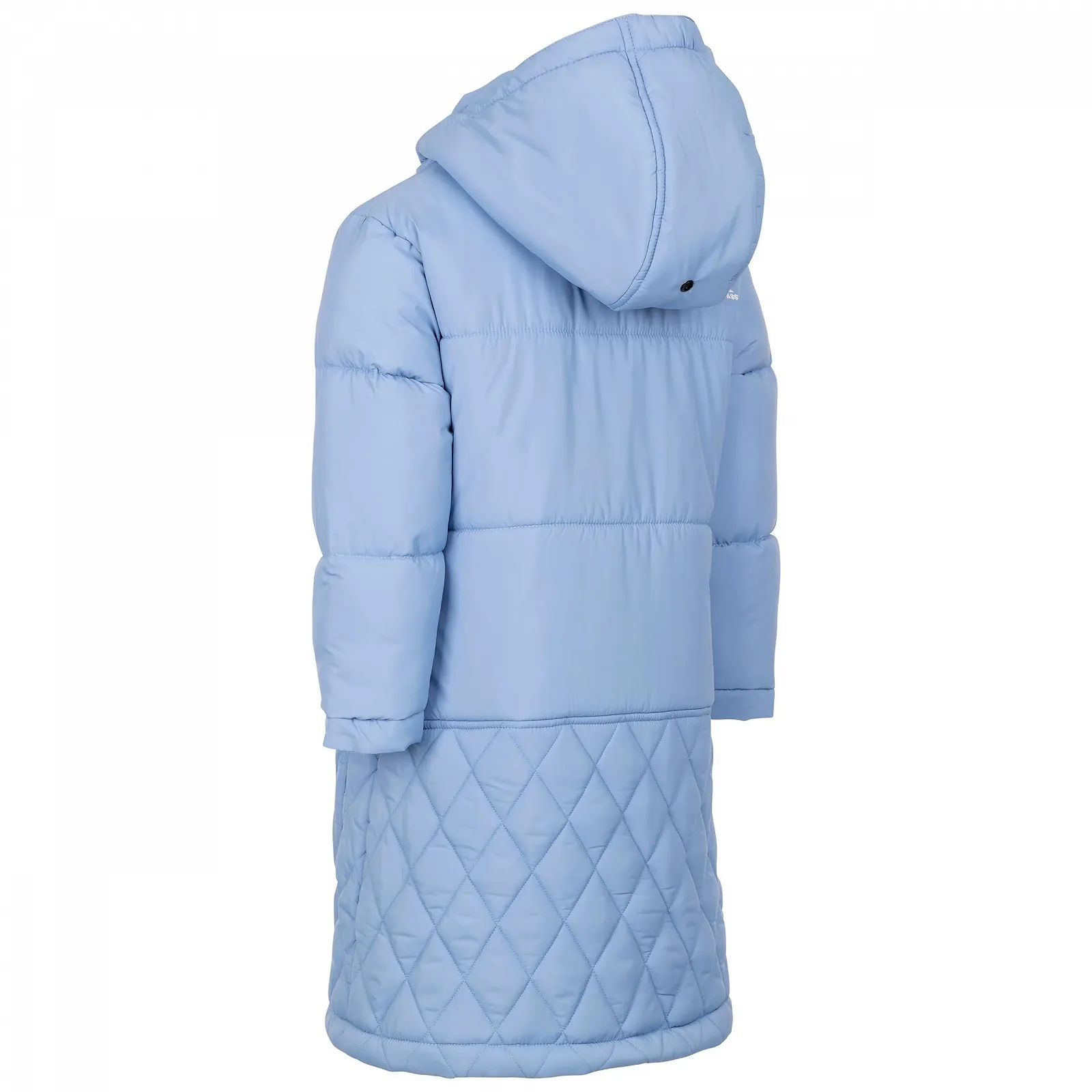 Куртка Trespass Orrin Дитяча Подовжена Утеплена з Капюшоном, що Знімається, та 2 Кишенями на Блискавці, фото №2