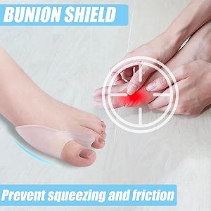 Разделители для пальцев ног для коррекции Hallux Valgus 10 шт. synthetic.ua - Фото 1