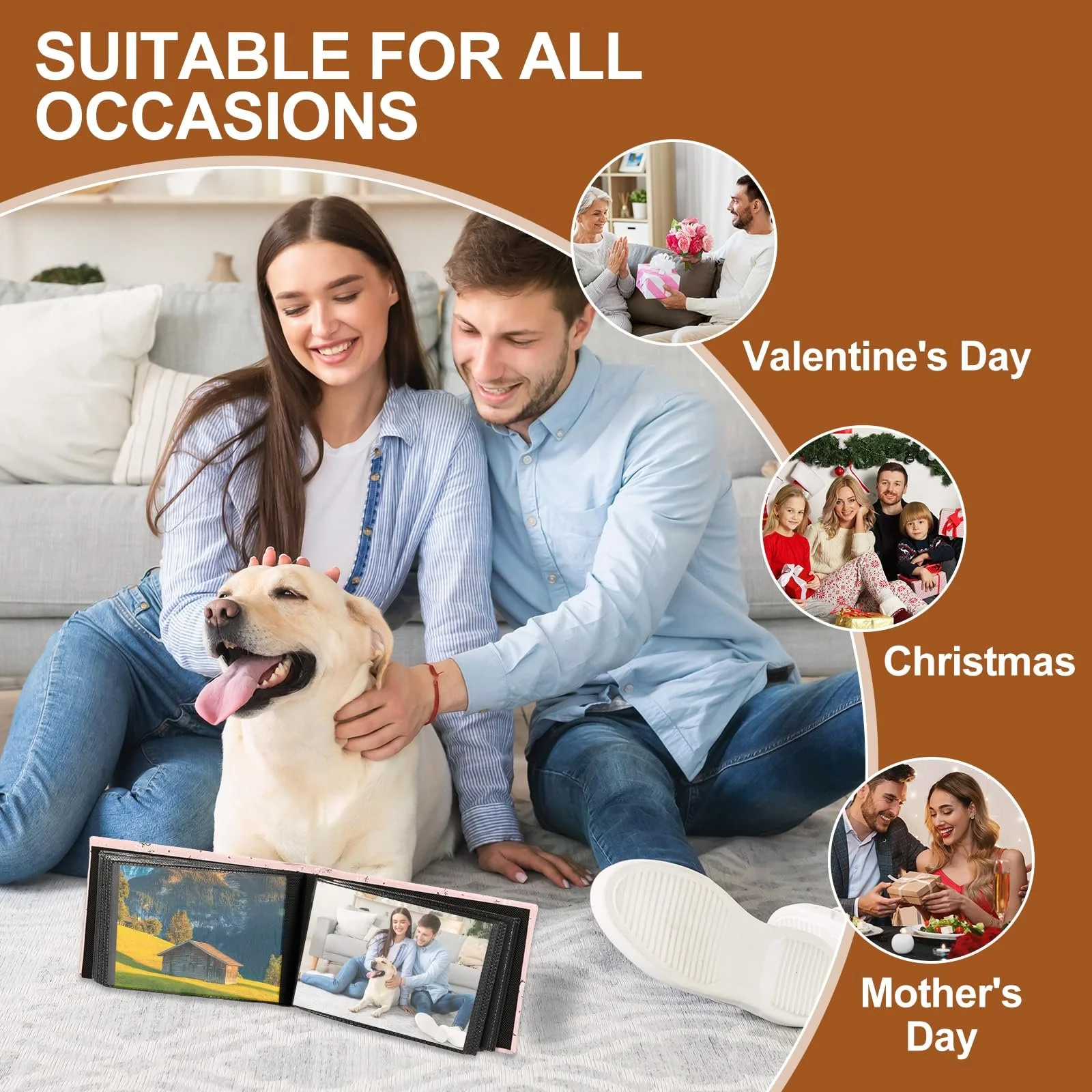 Фотоальбом Gatphy, набор 4 шт, Мини фотоальбом-книжка, 6 x 4 дюйма, 400 фотографий, Тканевая обложка, Портативный, для свадьбы и семьи, фото №6 Фотоальбом Gatphy, набор 4 шт, Мини фотоальбом-книжка, 6 x 4 дюйма, 400 фотографий, Тканевая обложка, Портативный, для свадьбы и семьи, фото №6