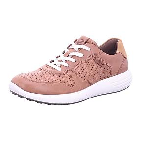 Кроссовки ECCO Soft 7 Runner Mahogany Lion, 39 eu - Фото 1