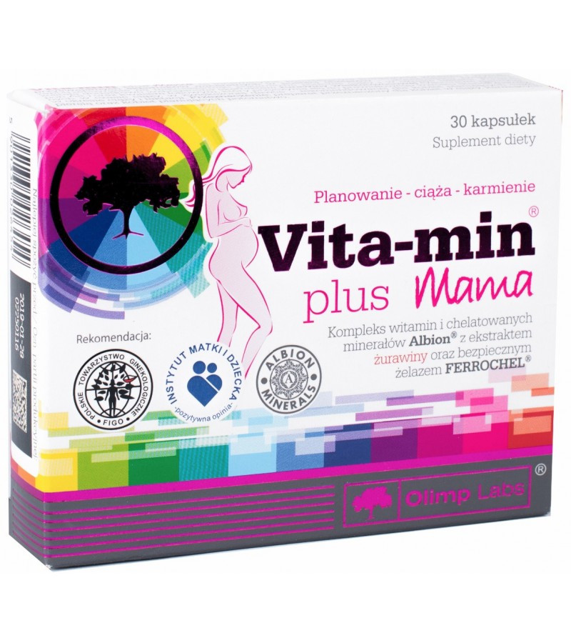 Витамины для беременных Olimp Vita-Min Plus Mama 30 caps, фото №1