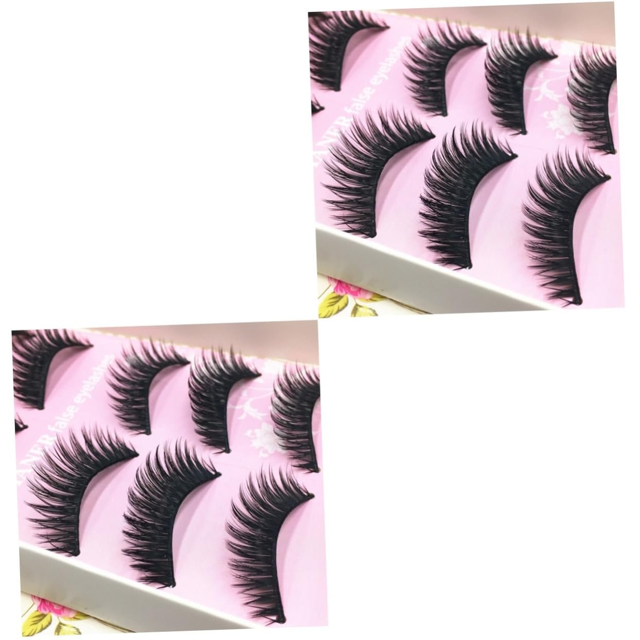 Вії Angoily з синтетичного волокна 10 пар пухнасті Об'ємні Довгі товсті, фото №6 Вії Angoily з синтетичного волокна 10 пар пухнасті Об'ємні Довгі товсті, фото №6