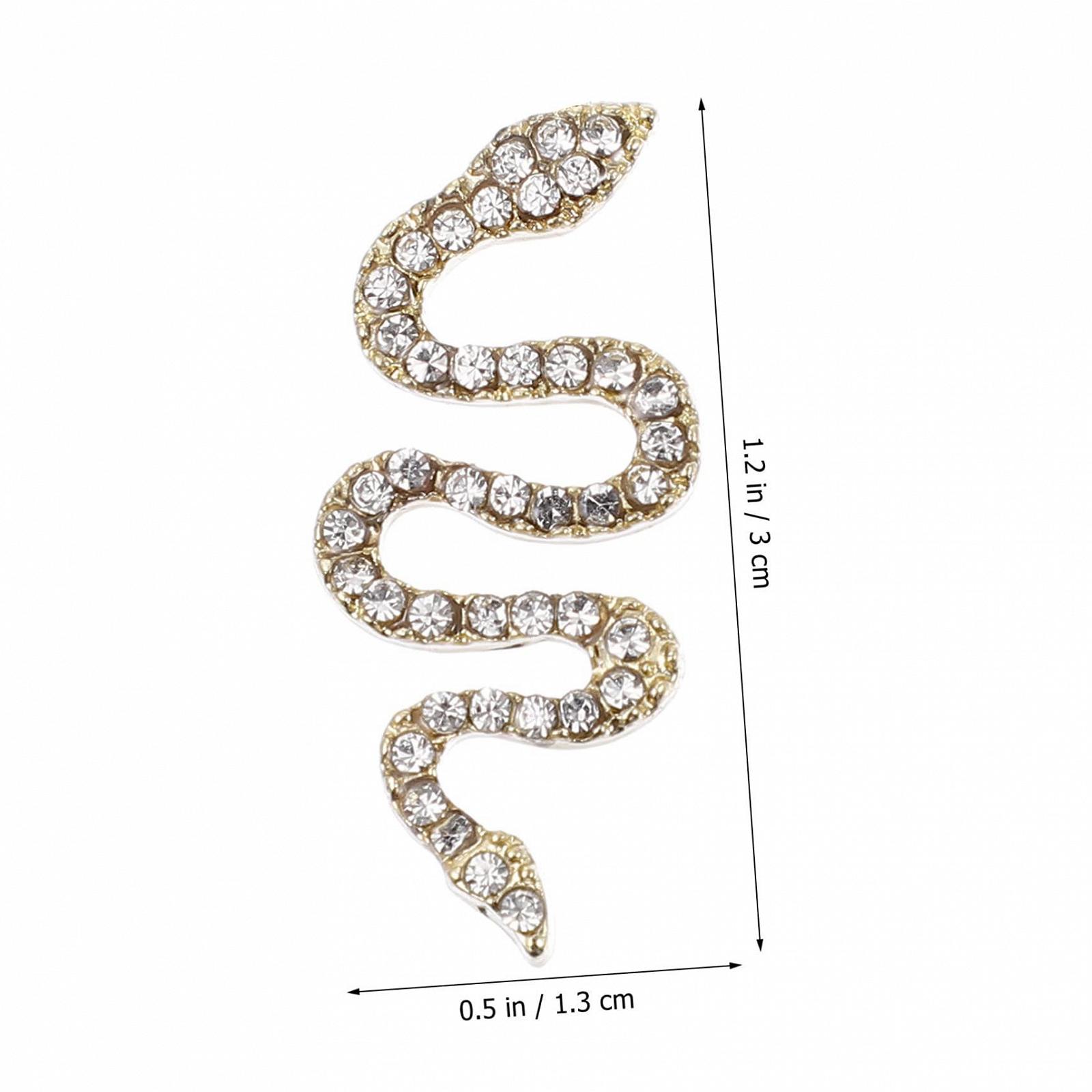 Прикраси для нігтів (6 шт. в упаковці) з цинкового сплаву, фото №5