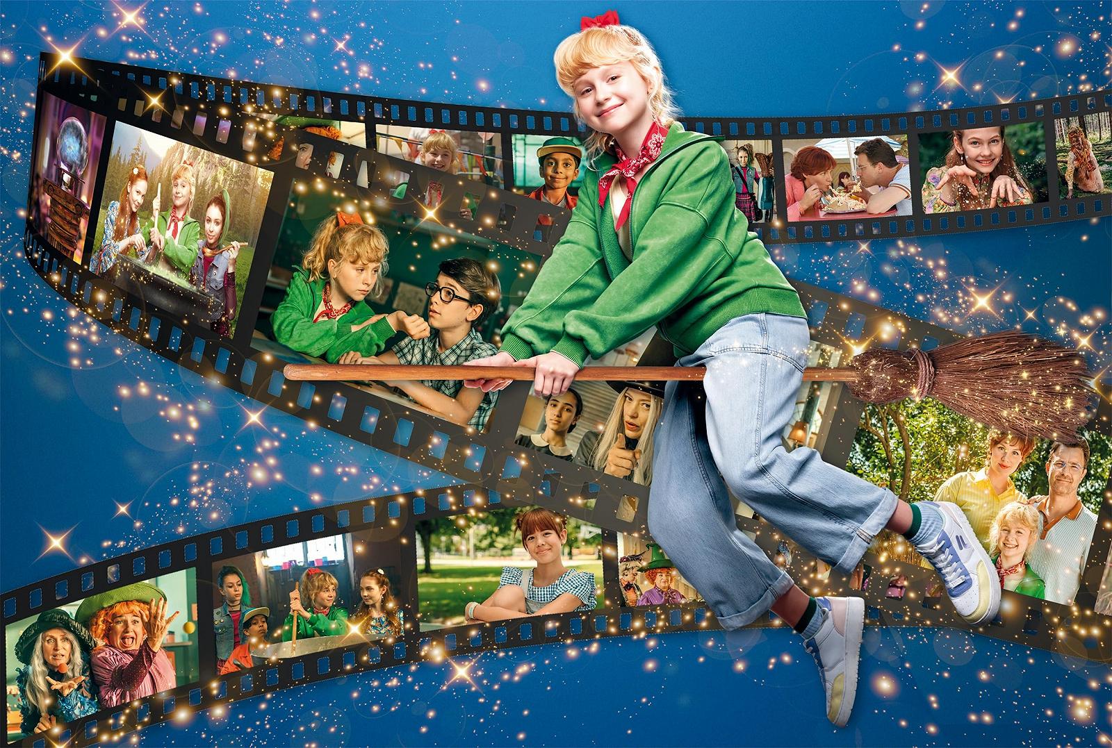 Детский пазл Schmidt Spiele The Great Witch Meeting Fly Off Mashed Potatoes 200 элементов (56594), фото №1