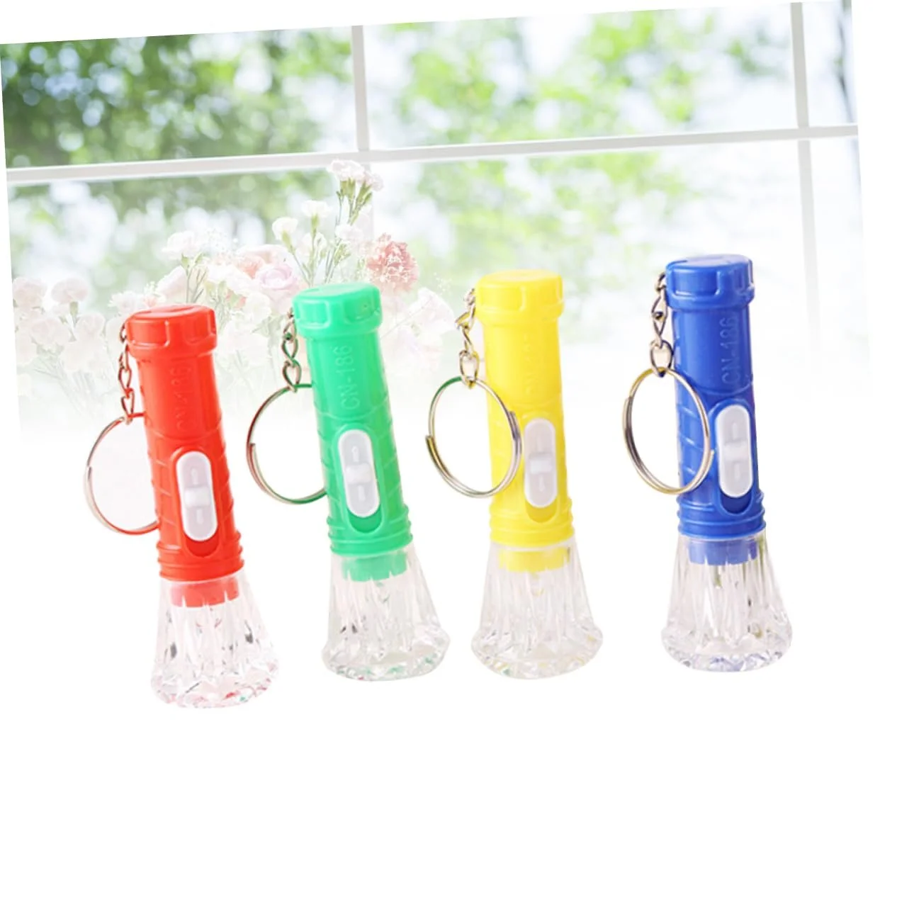 Фонарик карманный Yardwe 10 шт. Брелок Подарок для детей Мини фонарик Портативный ручной фонарик Брелок-подвеска, фото №3