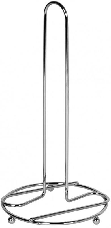 Тримач для паперових рушників Kamille Besser Ø14х26.5см з нержавіючої сталі, фото №1 Тримач для паперових рушників Kamille Besser Ø14х26.5см з нержавіючої сталі, фото №1