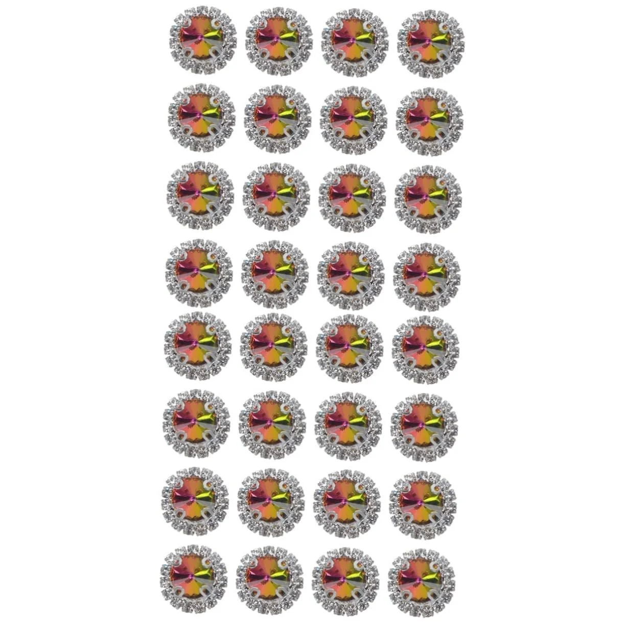 Стрази SEWACC 40 штштучні діаманти з плоскою задньою частиною, фото №1