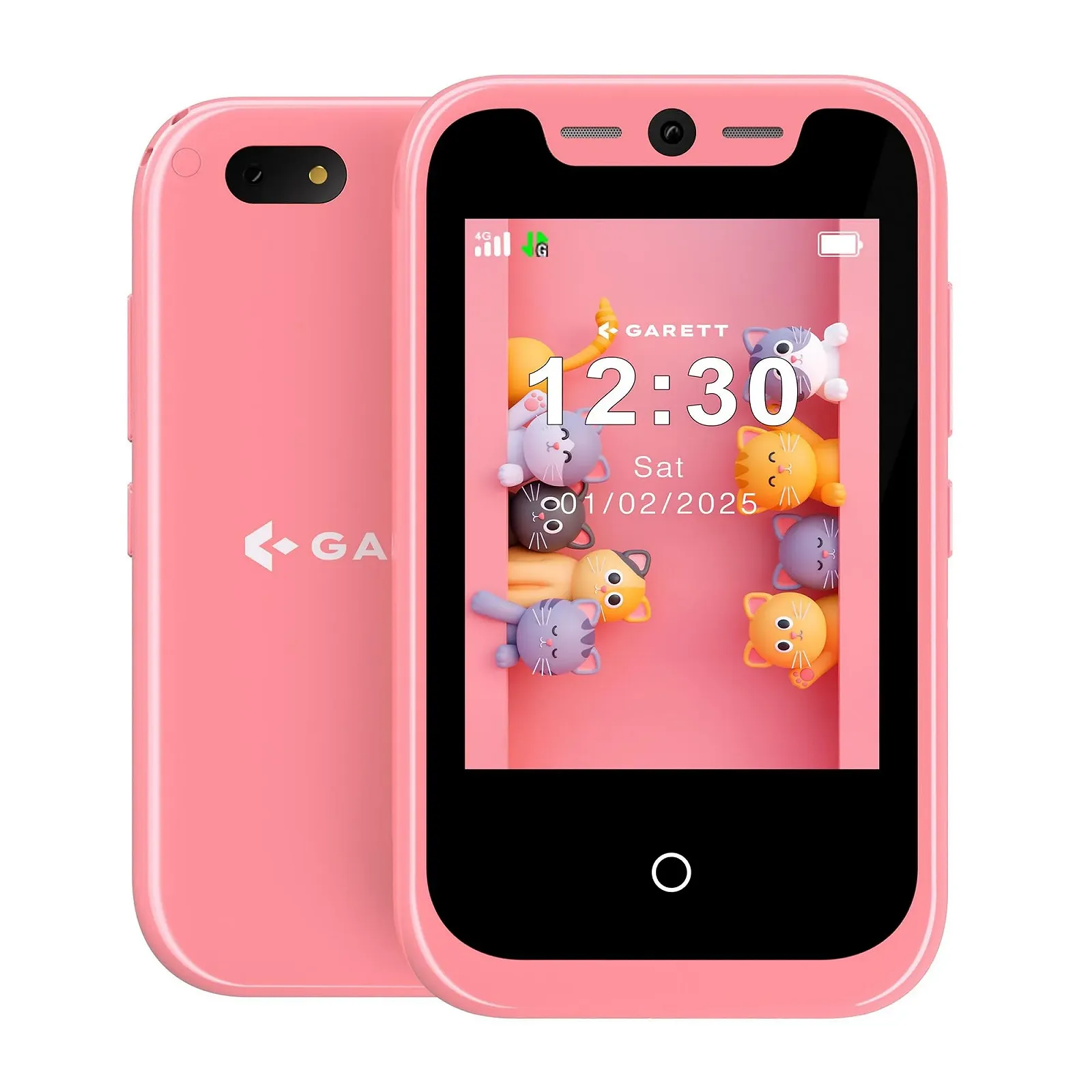 Смартфон для детей Garett OneKid 2.8" IPS 16GB 2 Cameras 4G LTE GPS SOS Pink, фото №1 Смартфон для детей Garett OneKid 2.8" IPS 16GB 2 Cameras 4G LTE GPS SOS Pink, фото №1