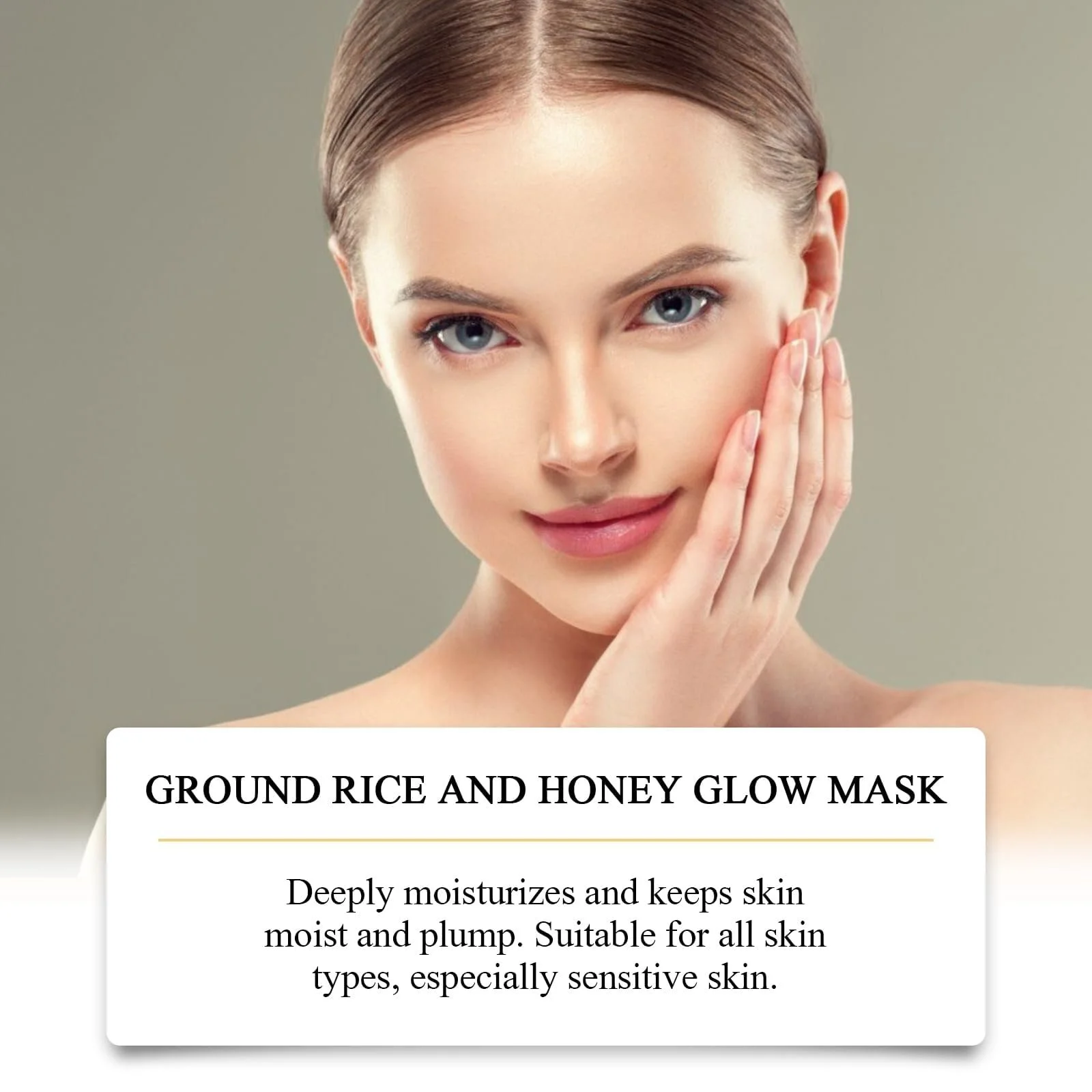 Маска для обличчя Рисова, Rice & Honey, Корейська для всіх типів шкіри, фото №6
