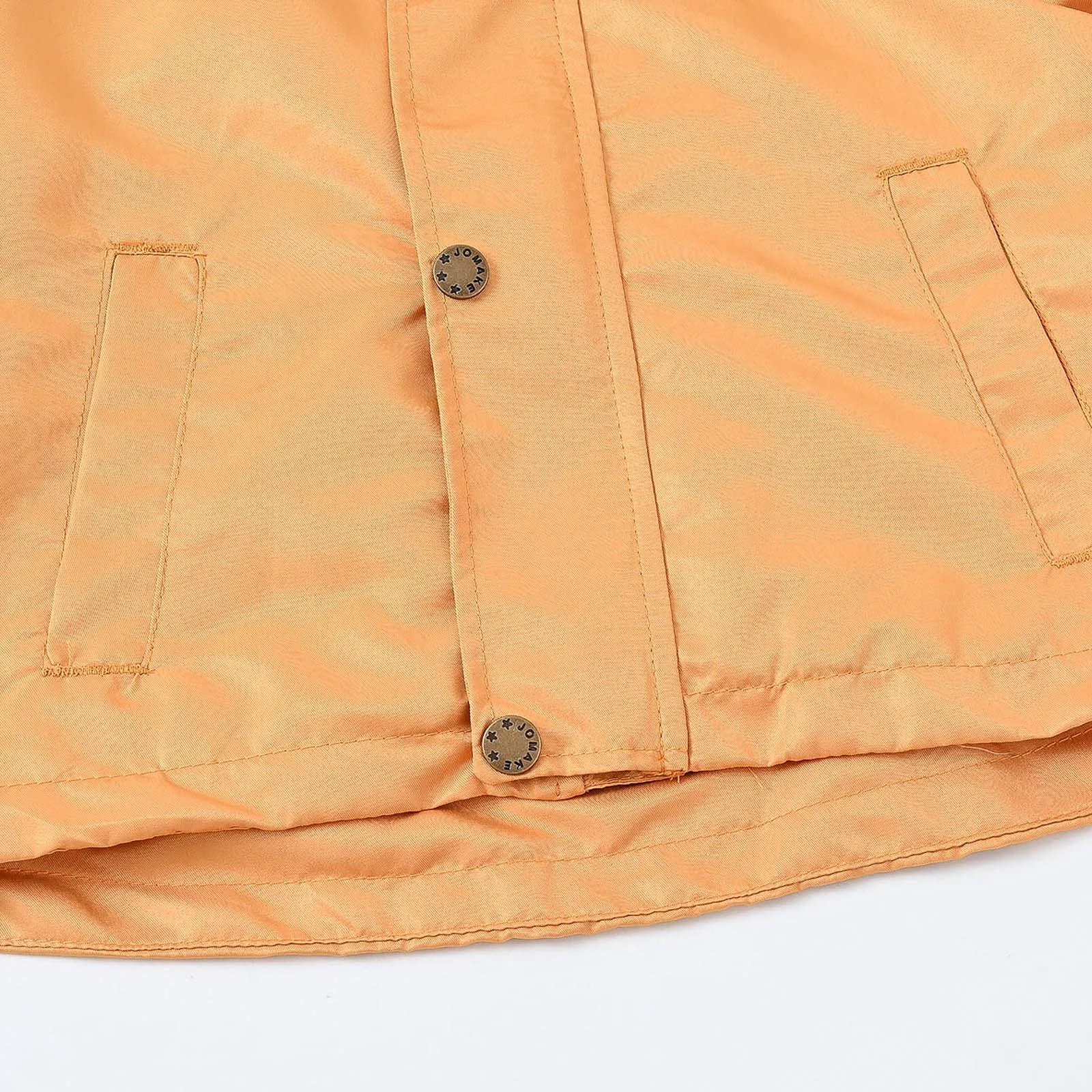 Детская софтшелл куртка с капюшоном KQIVAM, дышащая, с подкладкой, однотонная, легкая, фото №5