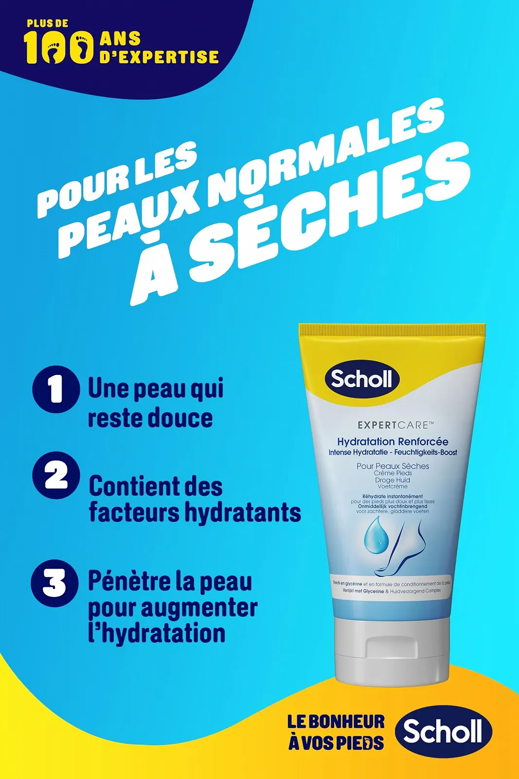 Увлажняющий крем для ног Scholl смягчающий, фото №3