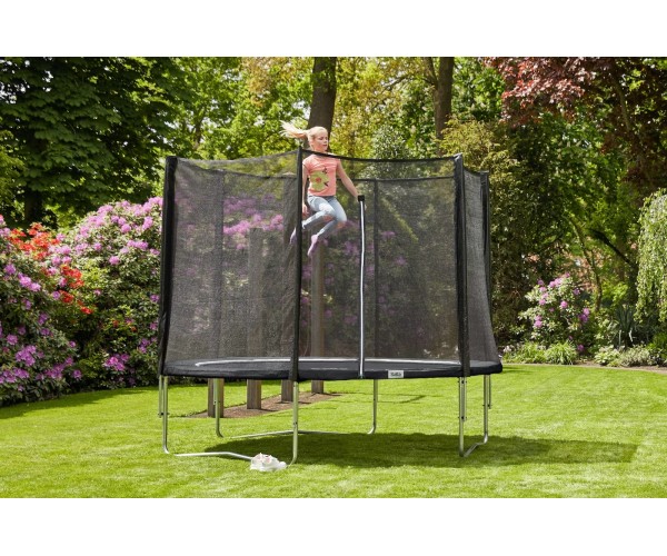 Salta Батут COMBO круглий 366 см чорний, фото №3 Salta Батут COMBO круглий 366 см чорний, фото №3