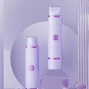 Тример для женщин 2-в-1 Bikini Trimmer электробритва USB аккумуляторная водонепроницаемая портативная synthetic.ua - Фото 1