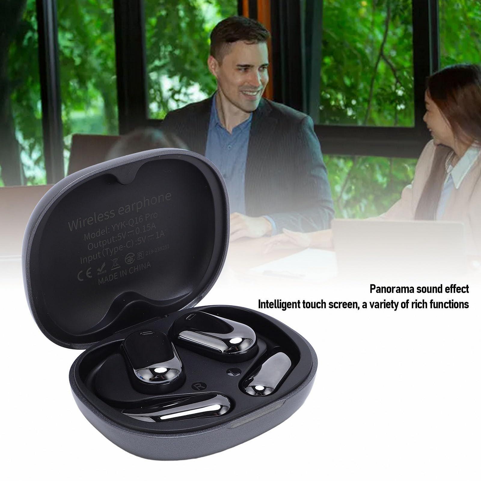 Навушники для голосового перекладу AI Сенсорний екран Сірий, фото №3