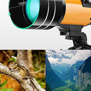 Телескоп WOWCSXWC 4K 70 мм супер телеоб'єктив з треногою чорно-жовтий ціна на synthetic.ua - Фото 1 Телескоп WOWCSXWC 4K 70 мм супер телеоб'єктив з треногою чорно-жовтий synthetic.ua - Фото 1