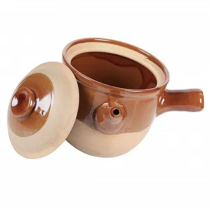 Горшок глиняный Традиционный китайский Жаропрочный для лекарств Керамический - Фото 1