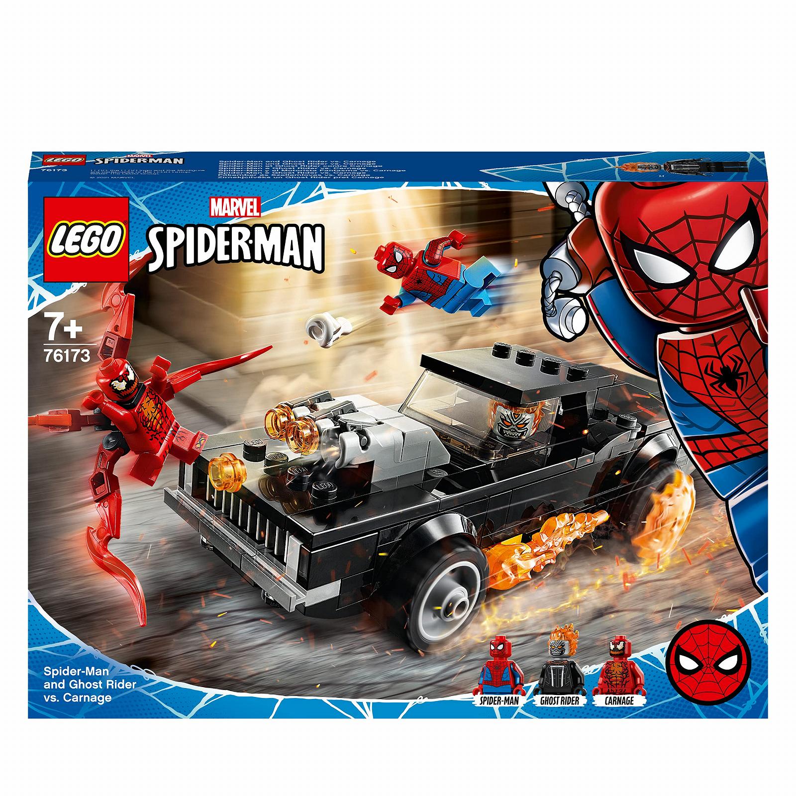 Конструктор LEGO 76173 Marvel Spider-Man і Примарний Вершник проти Карнажа, фото №6