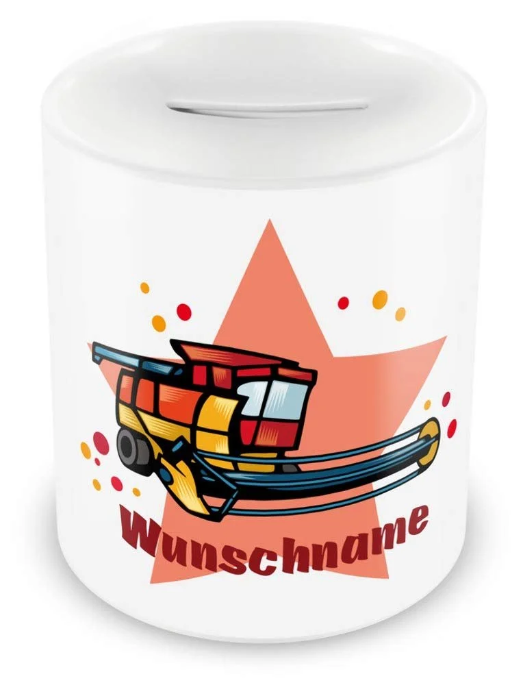 Скарбничка Samunshi Combine Harvester керамічна, фото №1