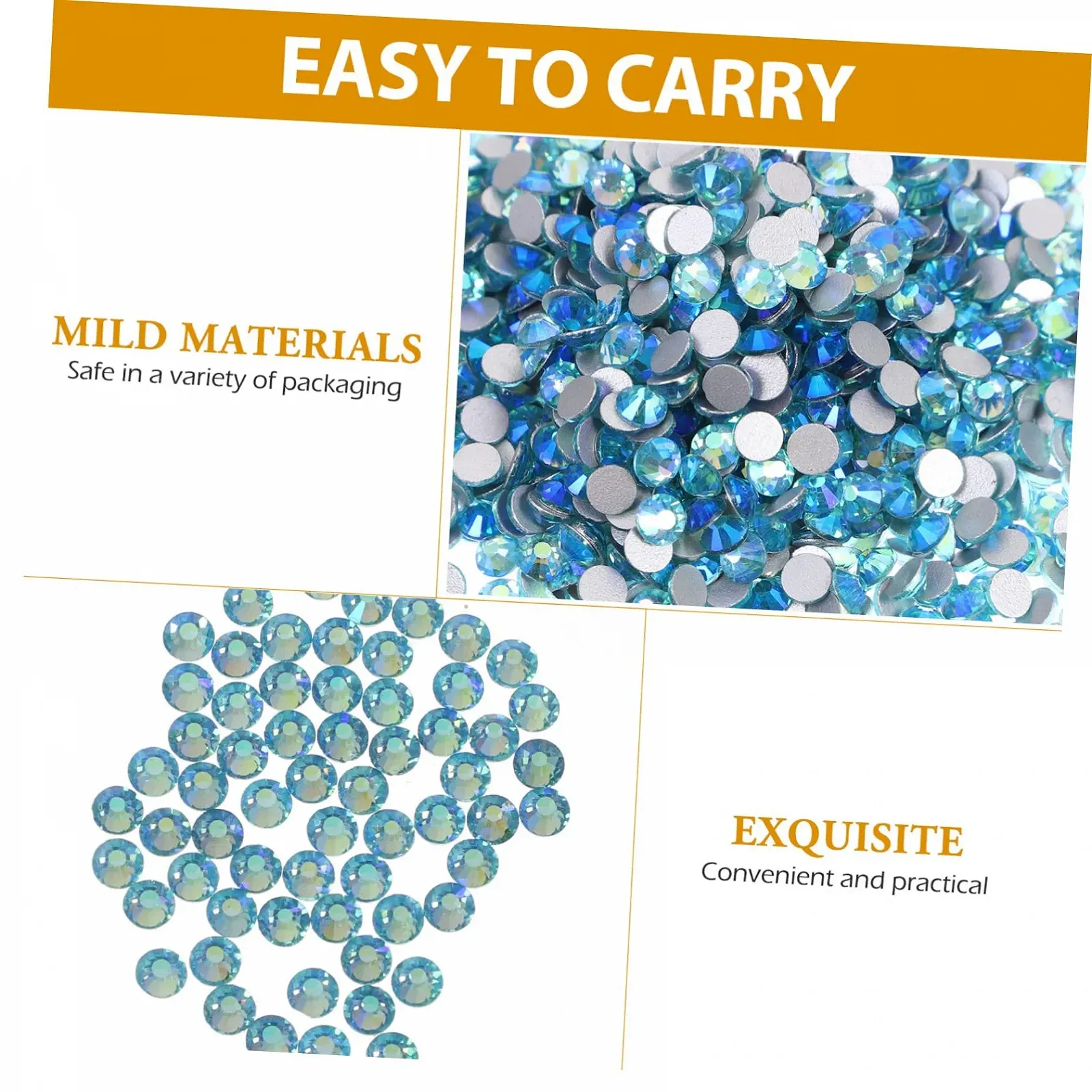 Стразы для ногтей Flatback 1440 шт., фото №7 Стразы для ногтей Flatback 1440 шт., фото №7