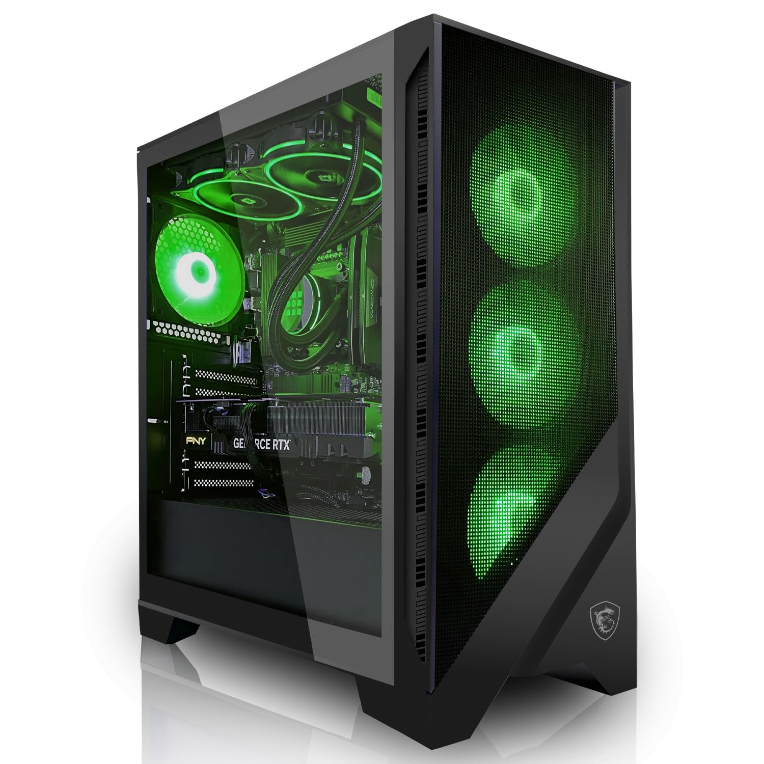 Системний блок SYSTEMTREFF High-End Gaming Intel Core i9-12900K 16x5.2GHz Nvidia GeForce RTX 4070 12GB DX12 1TB M.2 NVMe 32GB DDR5 RAM WLAN, фото №1
