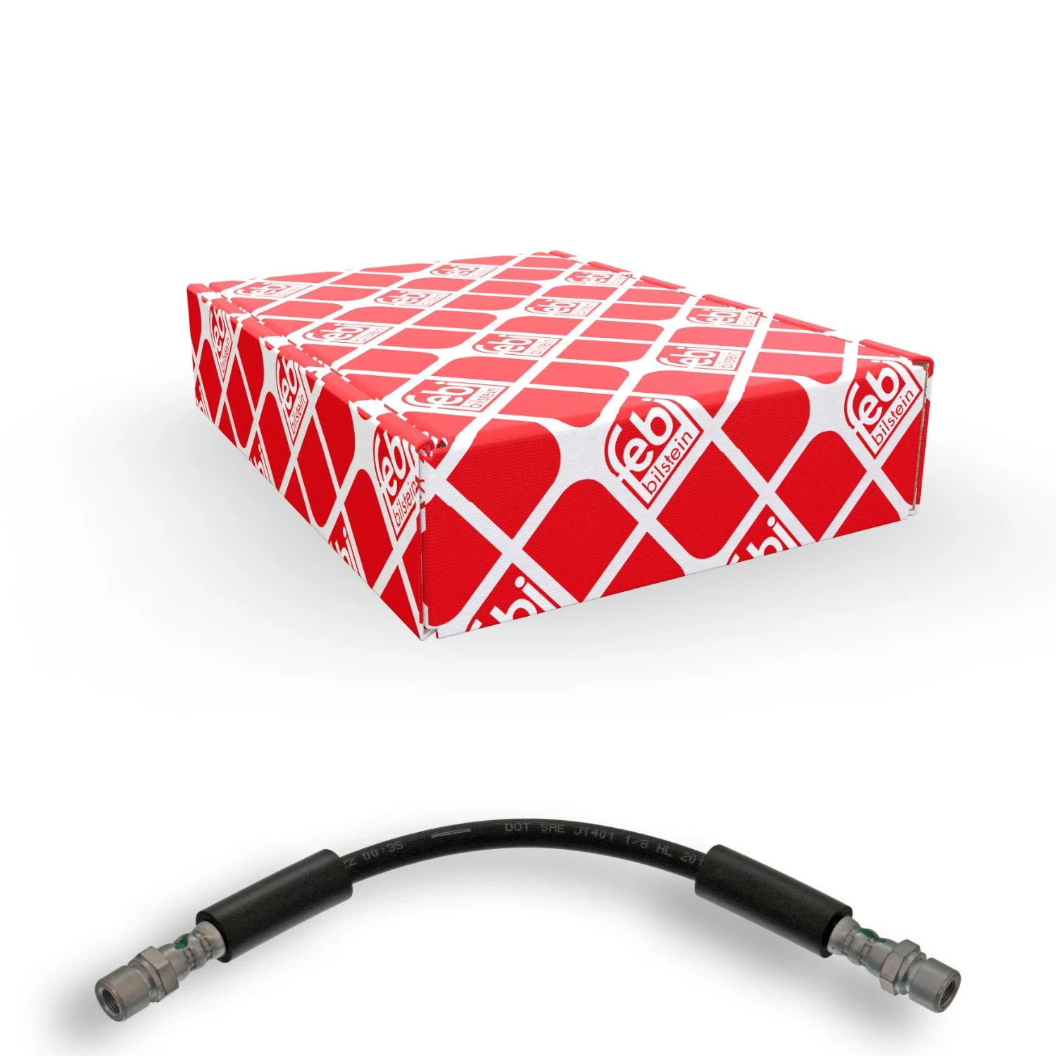 Гальмівний шланг FEBI BILSTEIN 01177 для VW, передня вісь зліва, передня вісь справа, фото №1