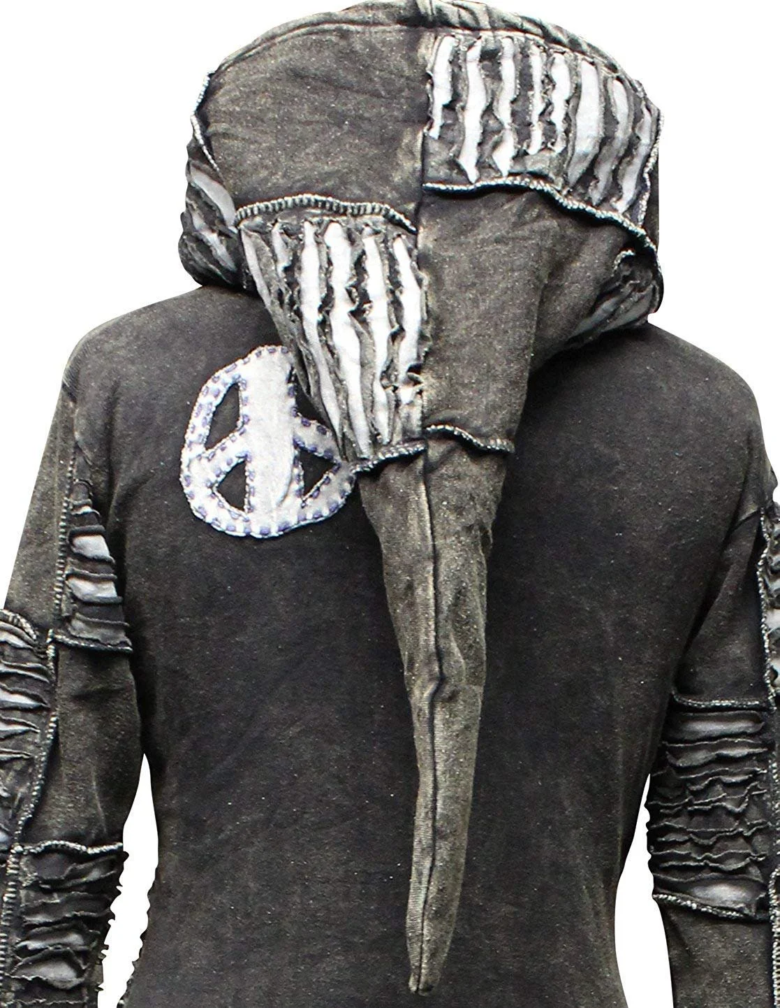 Пальто Gothic Shopoholic Fashion Чорний, фото №3