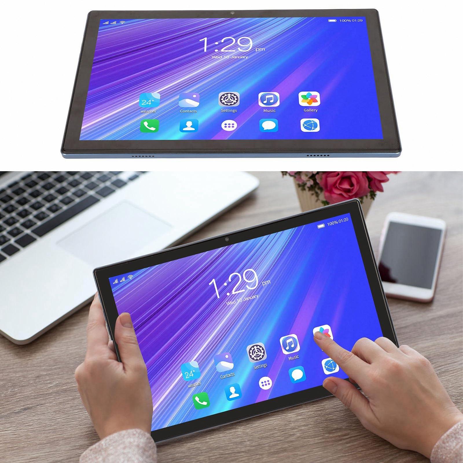 Планшет Bewinner G18 10 дюймов 11 1920 X 1200 IPS HD экран, 6GB RAM 128GB ROM, восьмиядерный процессор, Dual SIM 4G LTE с синим цветом (европейская вилка), фото №7