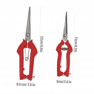 Набір секаторів Happyyami PP Червоний 2 шт synthetic.ua - Фото 1