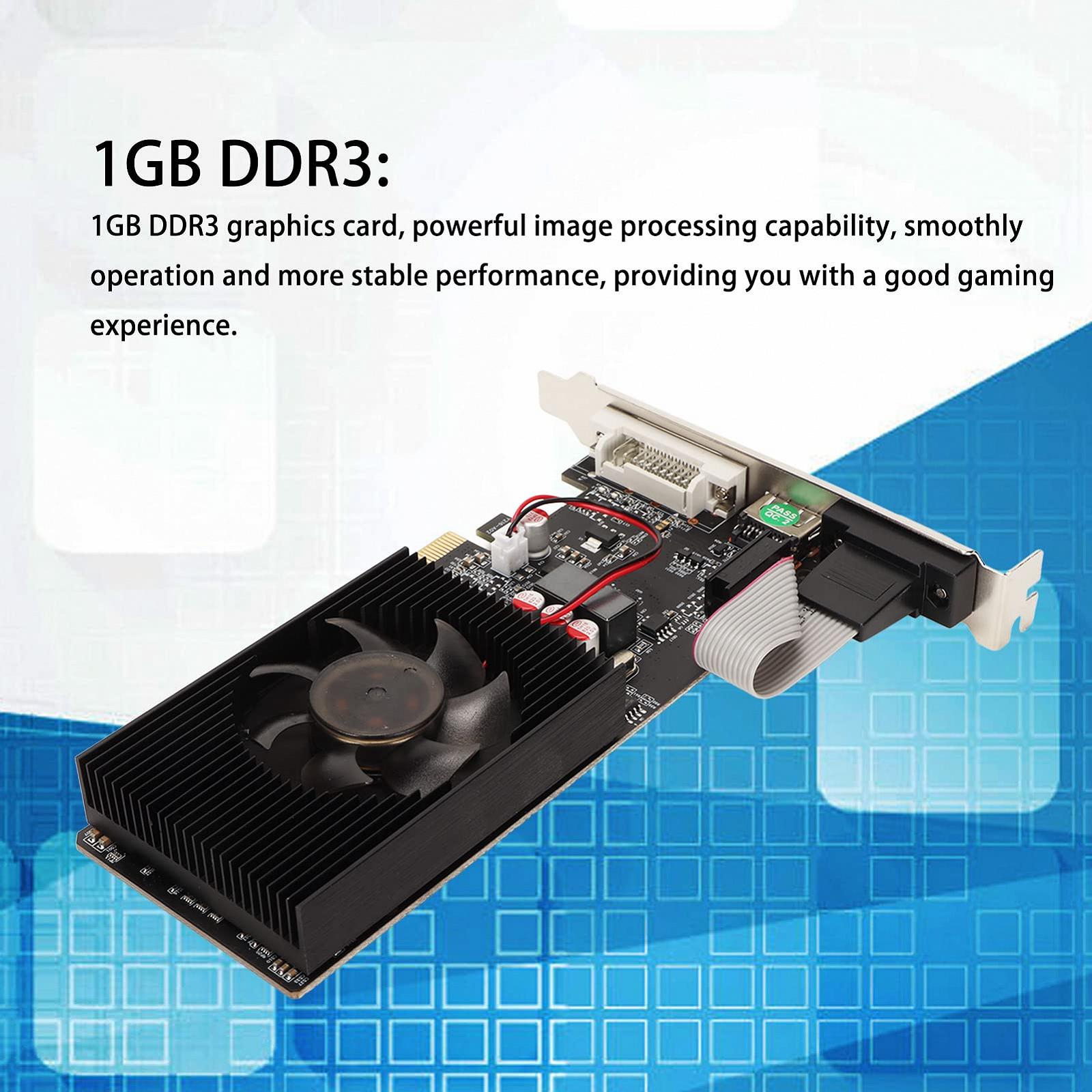 Графічна карта Bewinner GT216 1GB 128 Bit DDR3 для офісного комп'ютера 625MHz GPU, фото №2