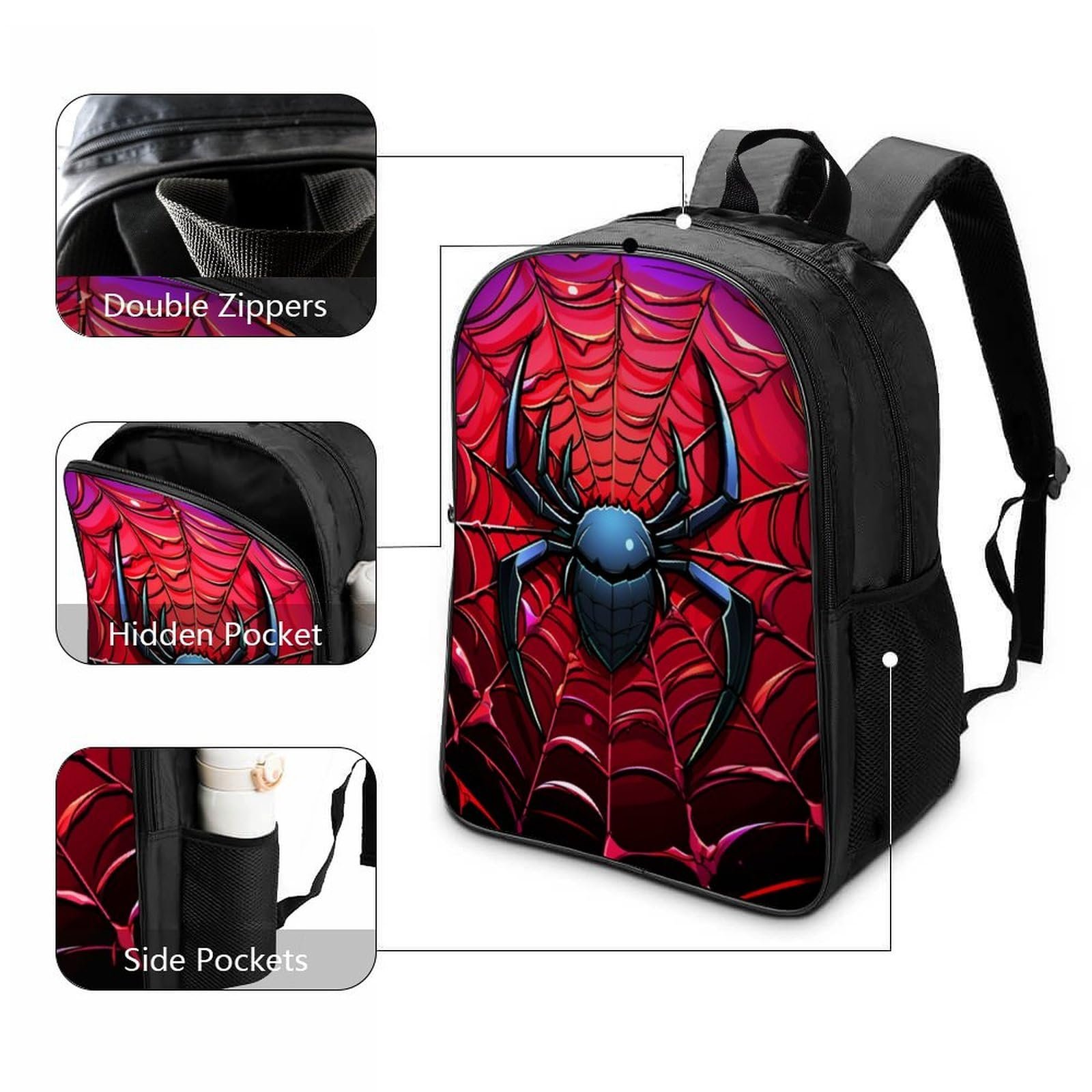 Рюкзак Spiders DPEOANEBN 40x28x16см, фото №3