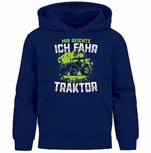 Детская толстовка MoonWorks Trekker Motif Mir reichts ich fahr Tractor Saying Funny Boys Gifts Ba Uernhof Moonworks - Фото 1