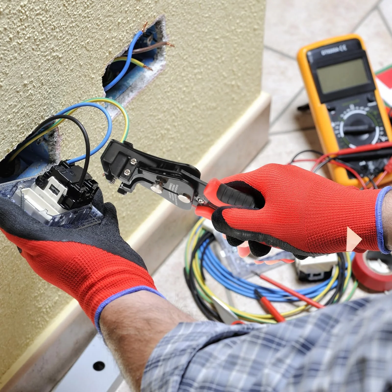 Стриппер 3-в-1 10-22 AWG, фото №6