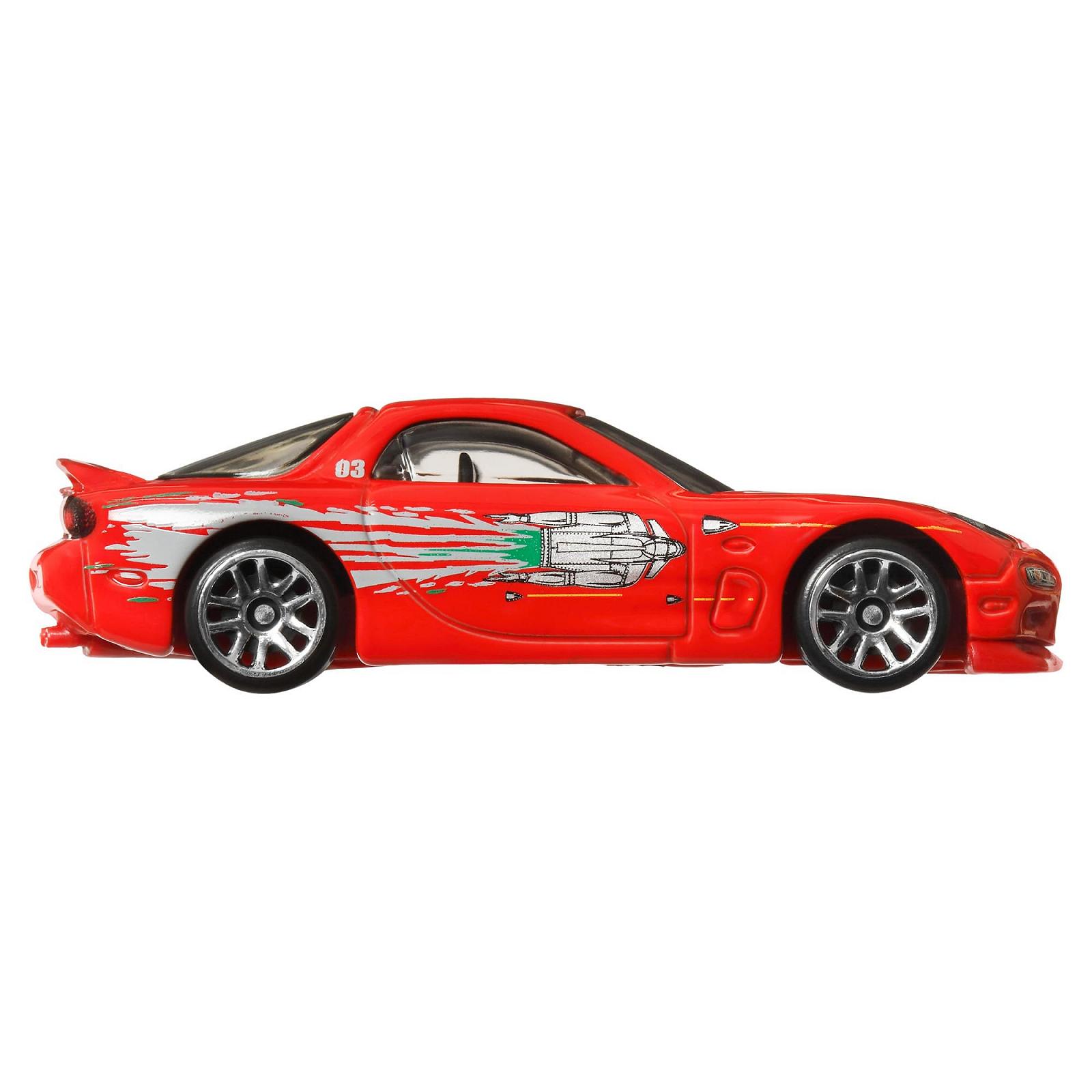 Модель Hot Wheels Fast and Furious 1995 Mazda RX-7 Литая Частица Масштаб 1:64, фото №4 Модель Hot Wheels Fast and Furious 1995 Mazda RX-7 Литая Частица Масштаб 1:64, фото №4