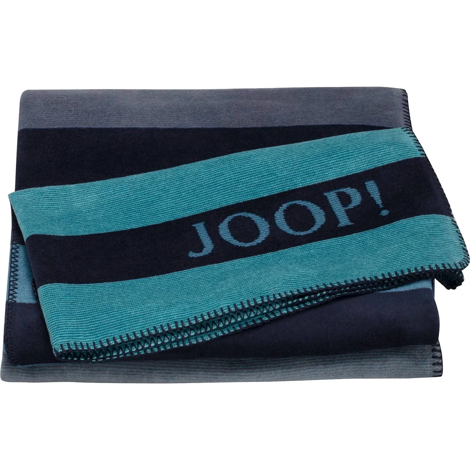 Плед Joop! Tone Хлопковая Смесь Ocean Размер 150 x 200 см, фото №2