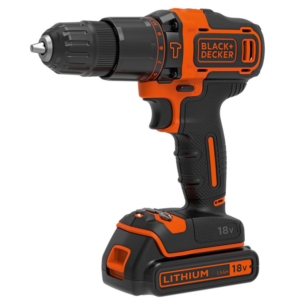 Гайковерт Black+Decker BDCHD18K-QW Аккумуляторный, фото №2 Гайковерт Black+Decker BDCHD18K-QW Аккумуляторный, фото №2