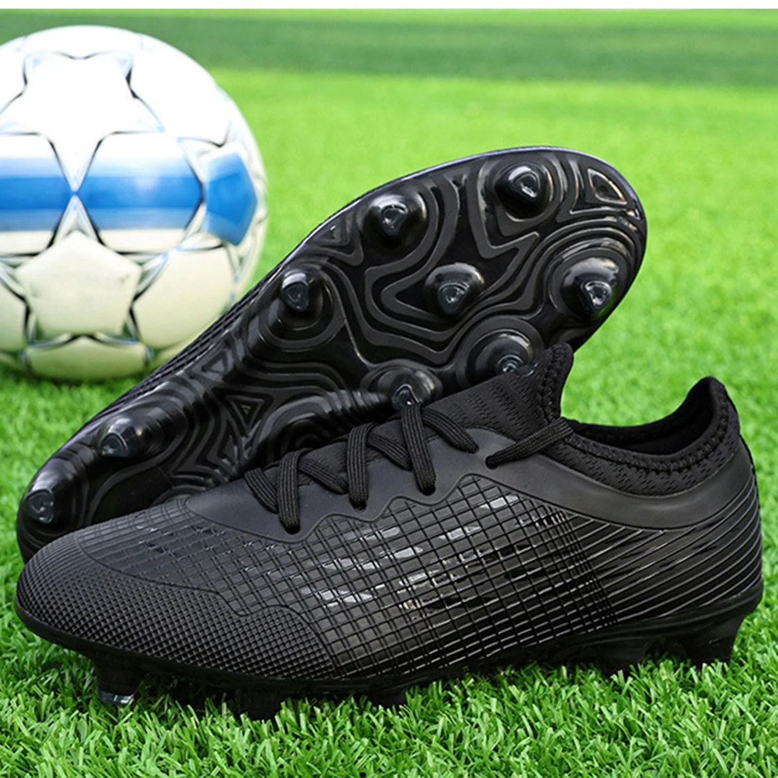 Футбольные Бутсы для Мальчиков, Футбольные Шипованные Детские Бутсы Multinocken, Multinoppschuhe, Размер 28-42, фото №7