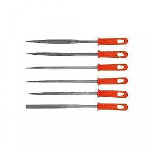 Набор надфилей TOP TOOLS алмазных 6 шт 06A625 - Фото 1