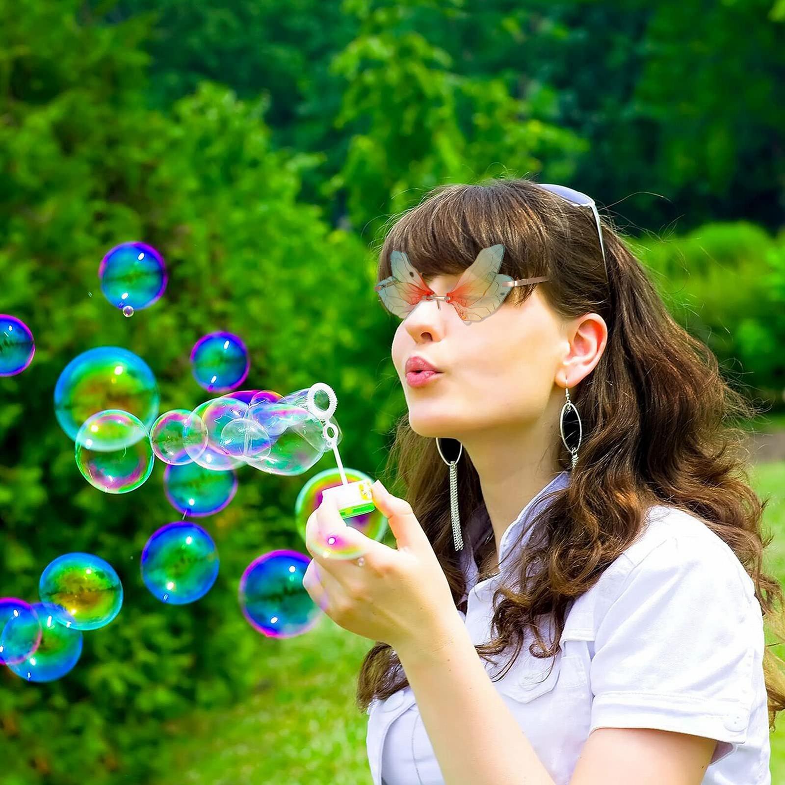 Солнцезащитные очки Без оправы FANTESI Dragonfly Женские Бабочка Красочные, 2 шт, фото №6