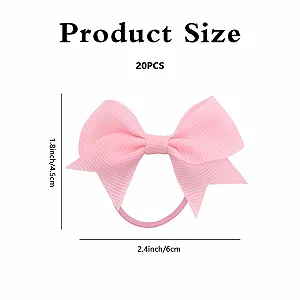 Набор розовых аксессуаров для волос (20 шт.): Розовый synthetic.ua - Фото 1