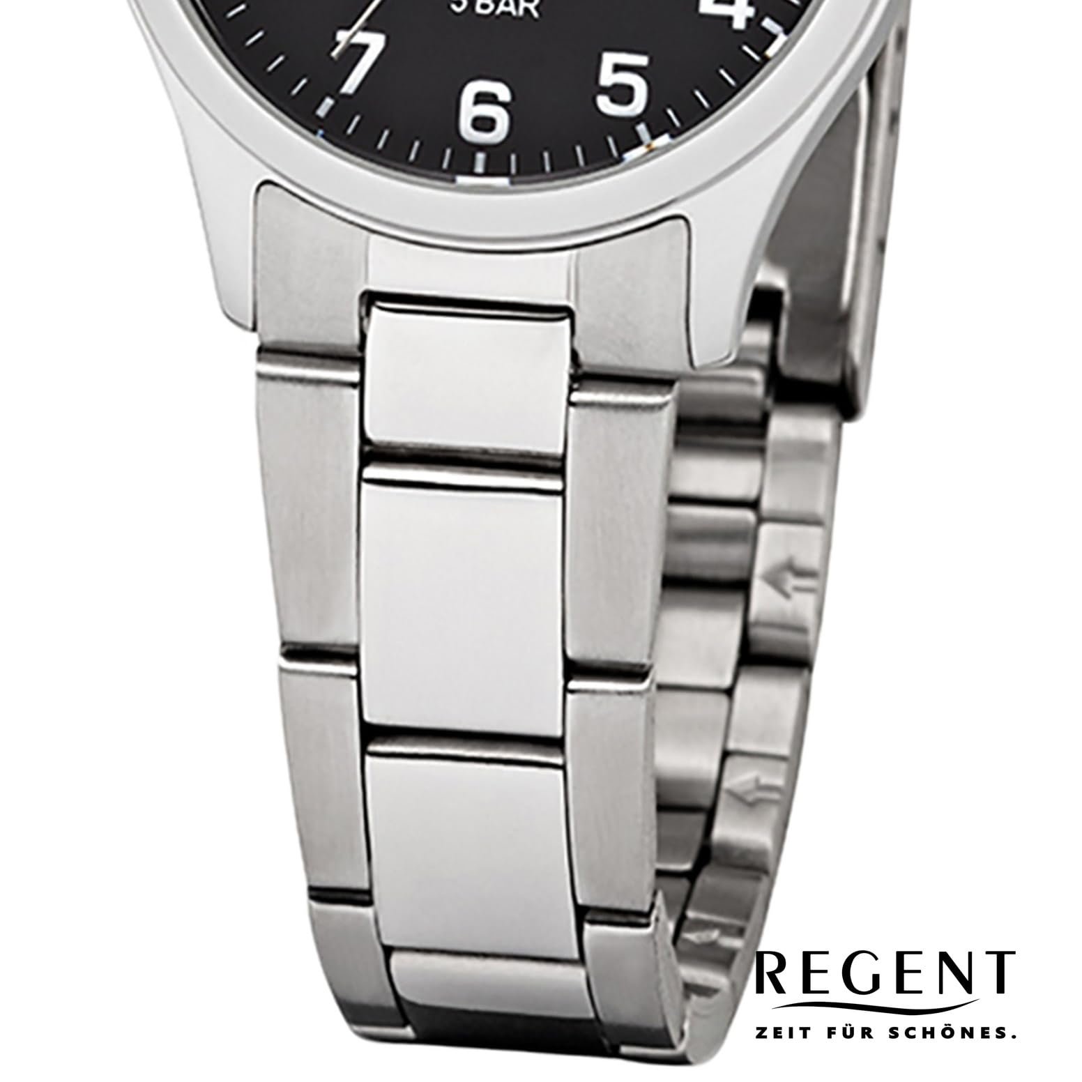 Женские аналоговые кварцевые часы Regent 12221091 Серебристый, фото №2 Женские аналоговые кварцевые часы Regent 12221091 Серебристый, фото №2