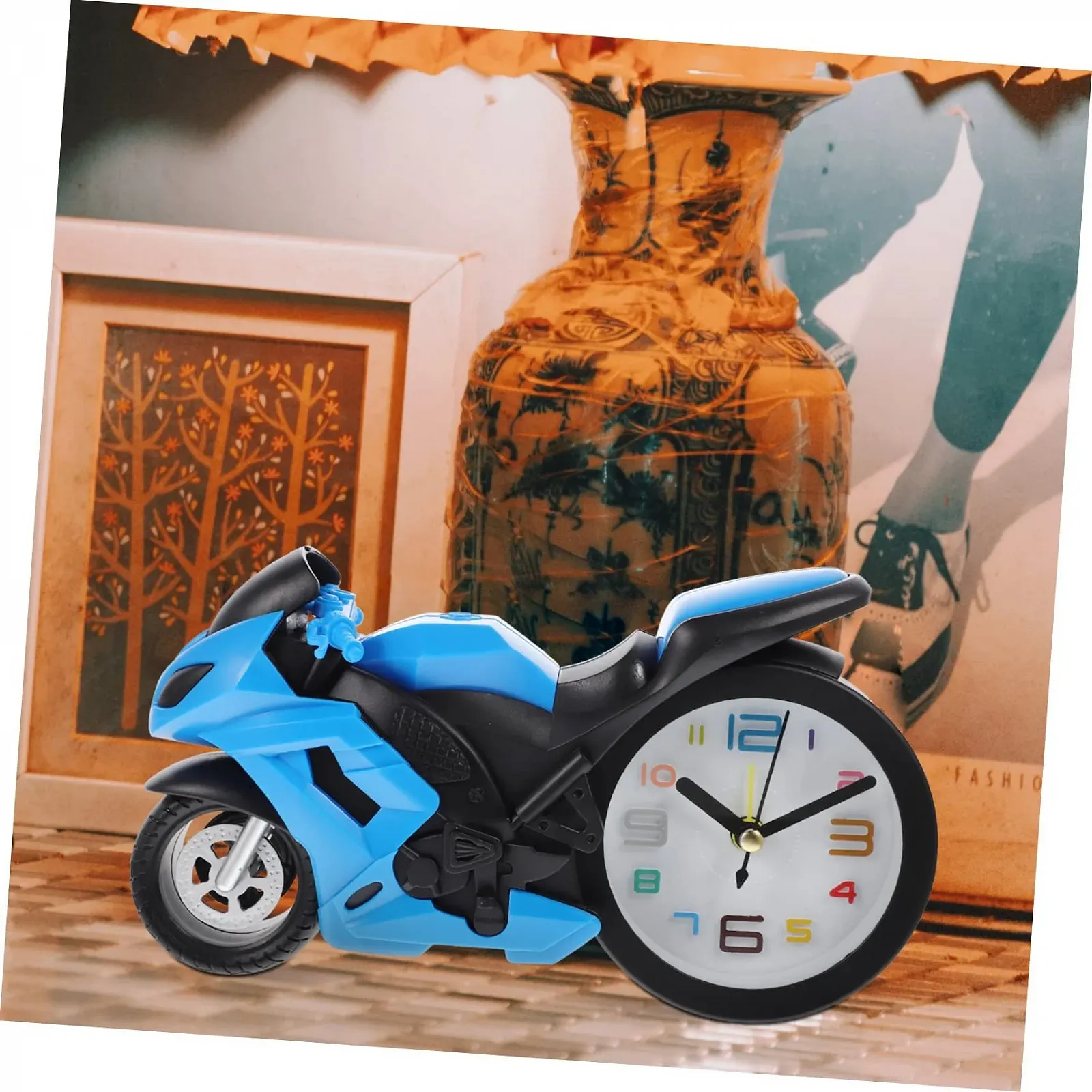 Часы настольные PartyKindom Мотоцикл Модель, фото №2