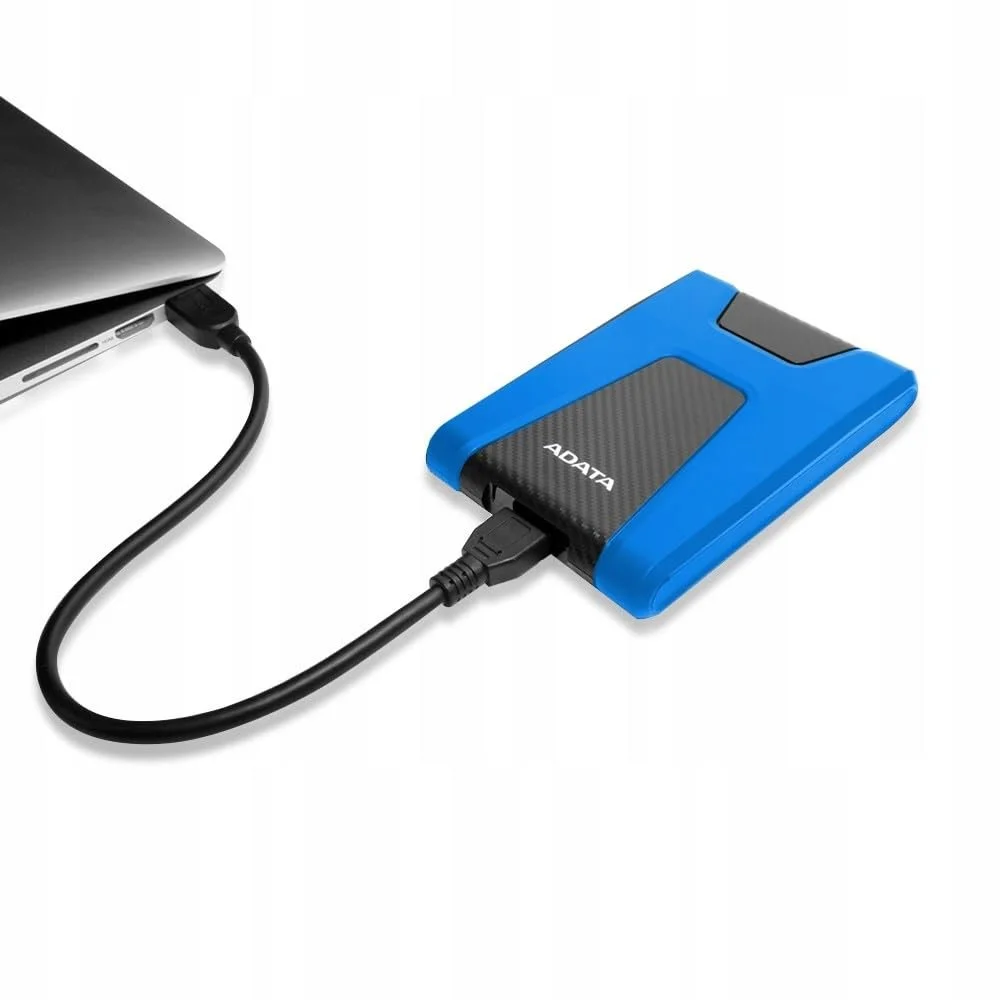 Внешний жесткий диск ADATA DashDrive Durable HD650 AHD650-1TU31-CBL 1 TB 2.5" USB 3.1 Синий, фото №6